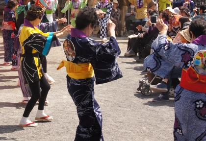 佐間観音お祭り踊り