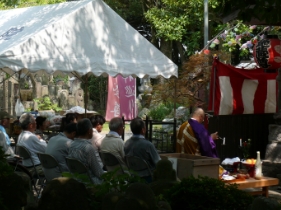 お地蔵様お祭りの様子